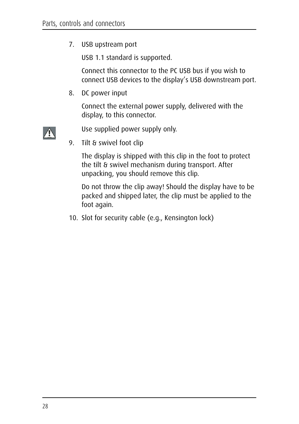 Barco E-2320 C (SE) User Manual | Page 28 / 104