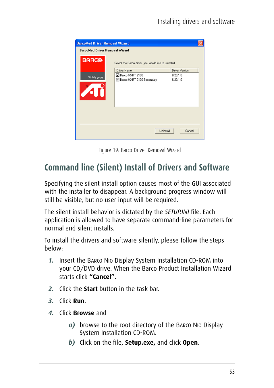 Barco E-2320 C (SE) User Manual | Page 53 / 104