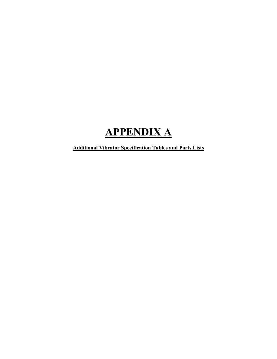 Appendix a | Metalfab Hindon-Invicta L Series User Manual | Page 15 / 20