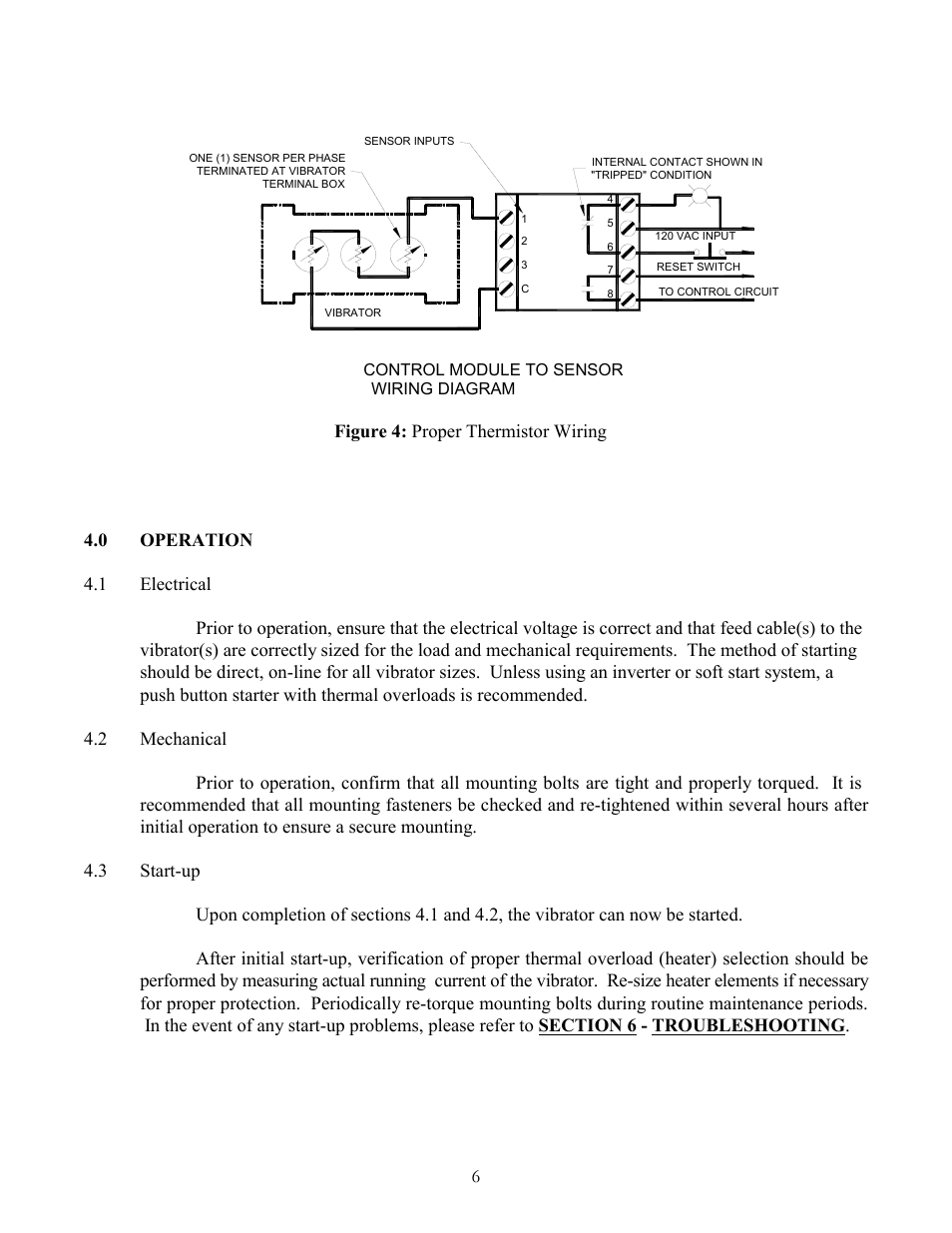 Figure 4: proper thermistor wiring | Metalfab Hindon-Invicta L Series User Manual | Page 8 / 20