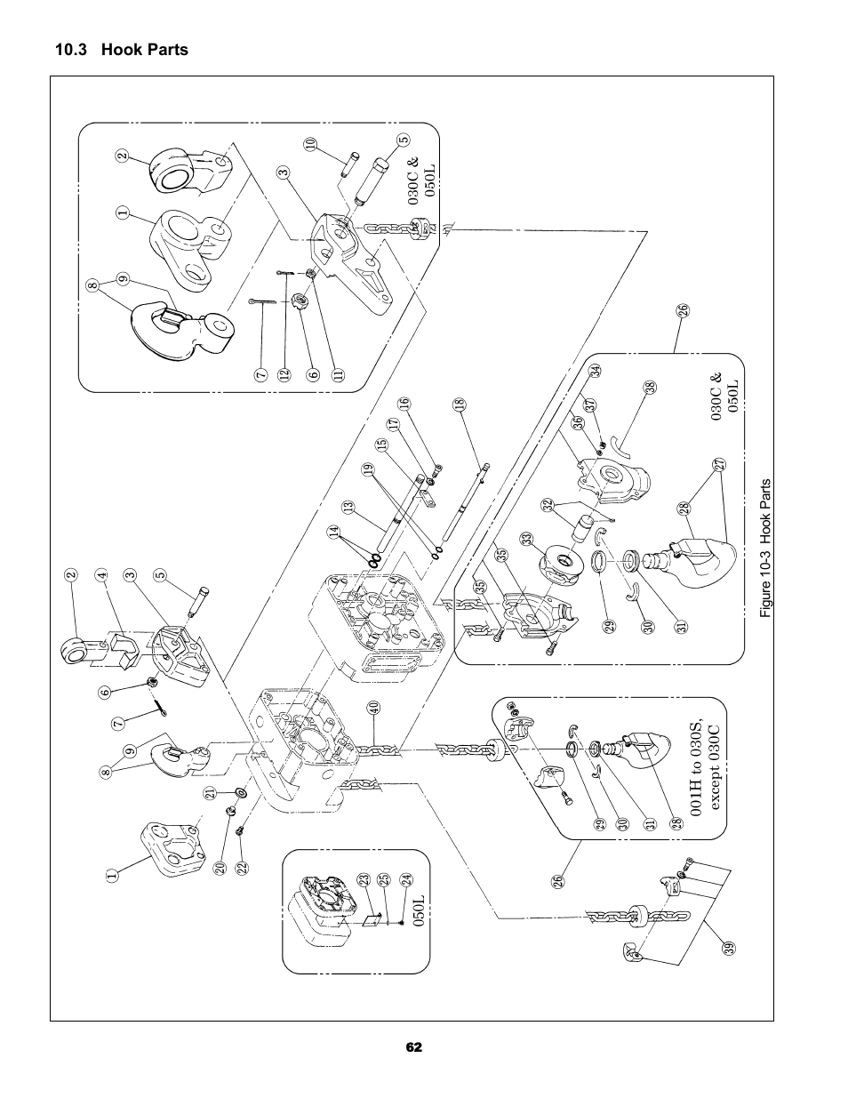 Metalfab Electric Chain Hoist ER and NER Series User Manual | Page 62 / 72