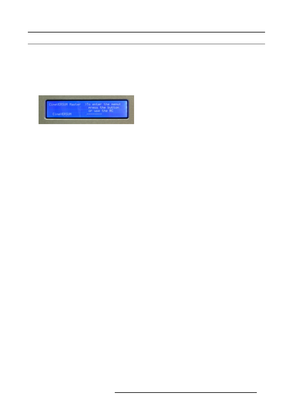 6 turning on the system from total off mode, Turning on the system from total off mode | Barco R9001870 User Manual | Page 23 / 31