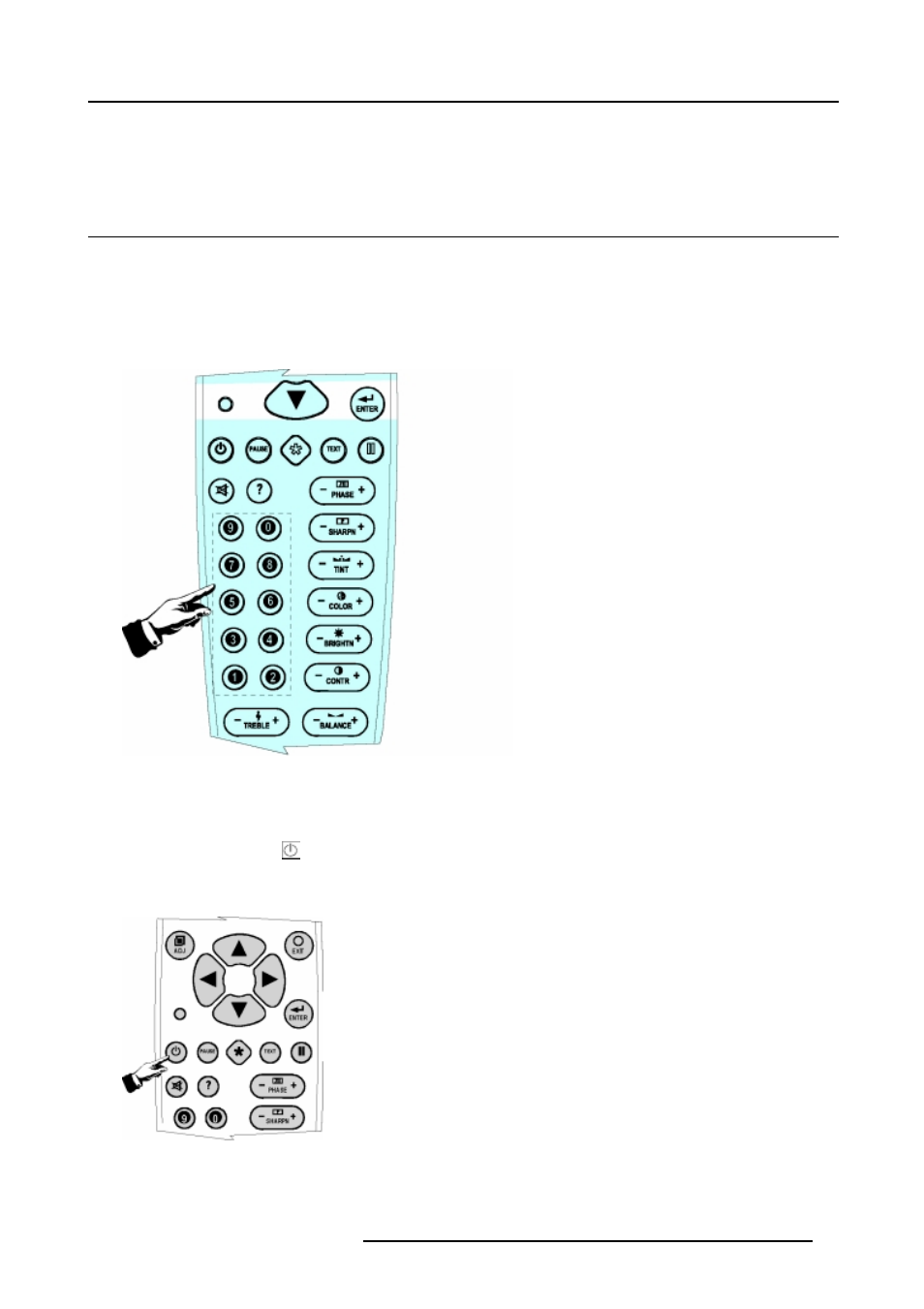 Direct source selection, 1 from standby mode | Barco R9001870 User Manual | Page 25 / 31