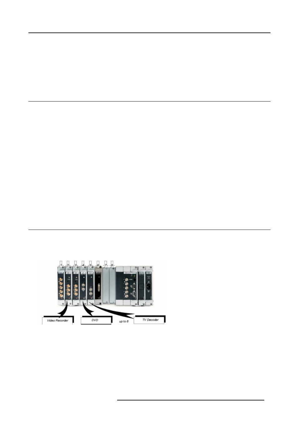 System configuration, 1 the video distribution solution, 2 overview of the system | 5 2.2 overview of the system | Barco R9001870 User Manual | Page 9 / 31