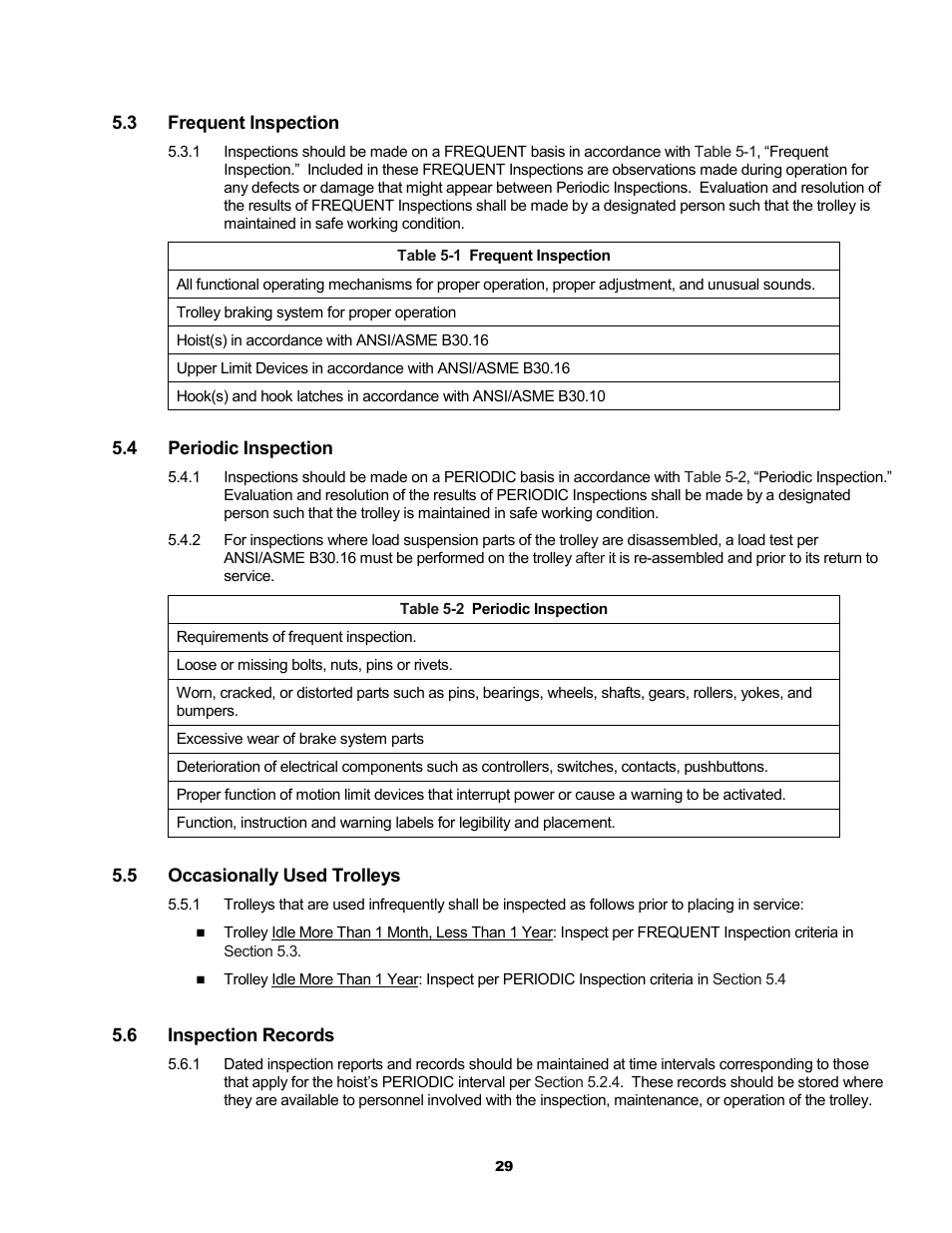 Metalfab Motorized Trolley MR Series User Manual | Page 29 / 64