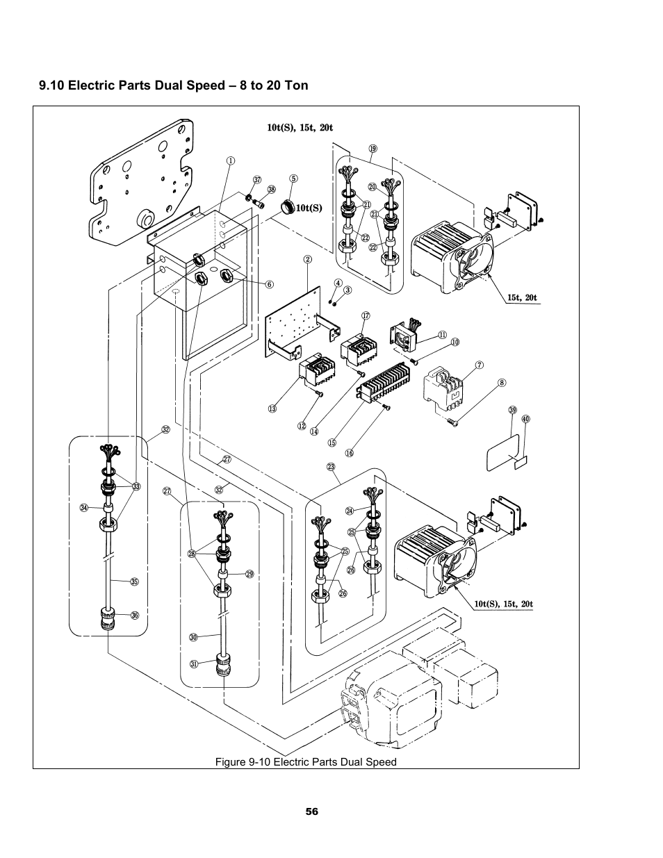 Metalfab Motorized Trolley MR Series User Manual | Page 56 / 64