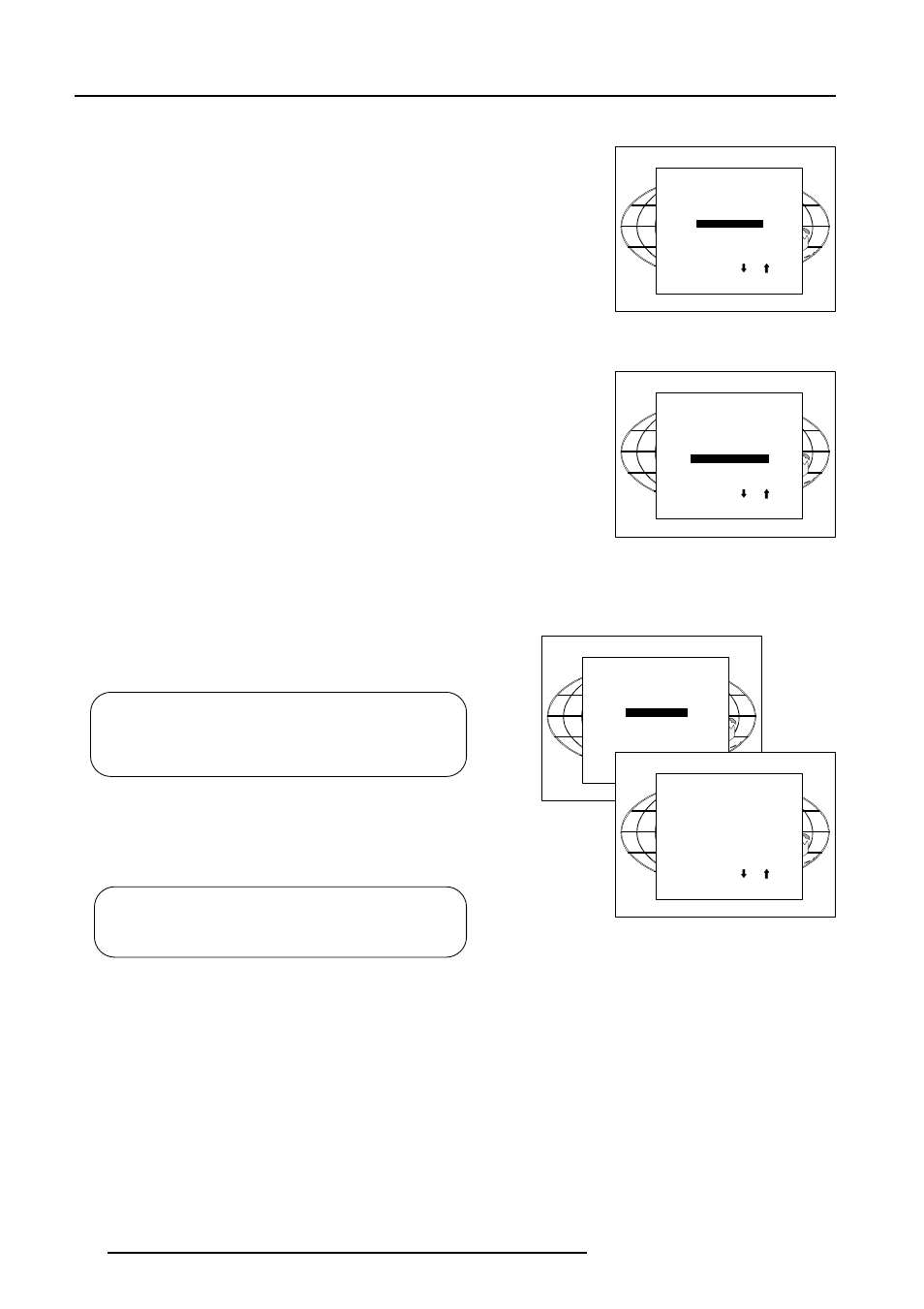 Random access adjustment mode, Port 2 : video or s-video, Line doubler (option) | Color select | Barco GRAPHICS 1208S R9000893 User Manual | Page 27 / 55