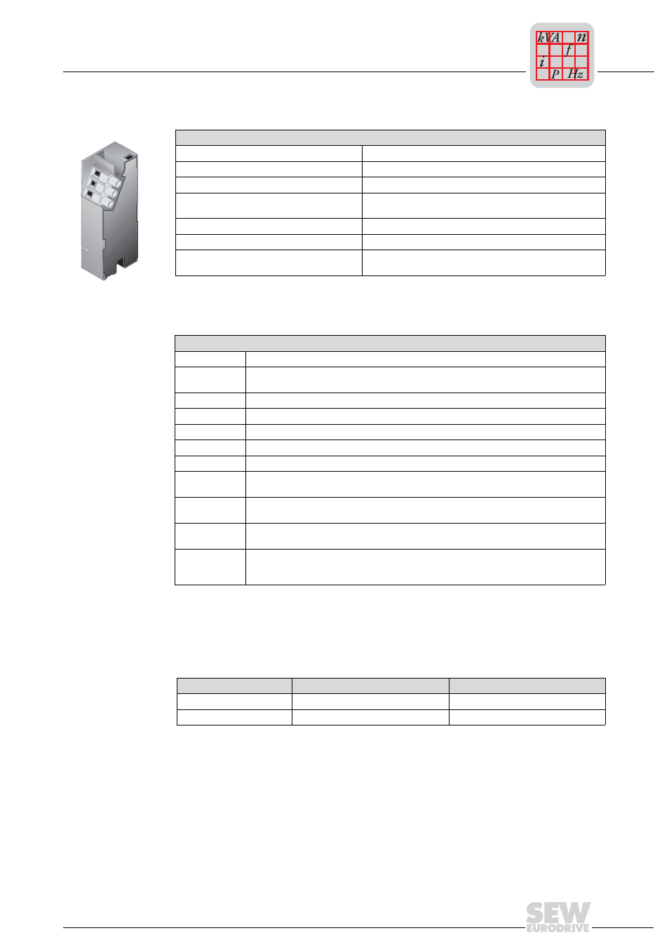 Urm voltage relay, 4 integrated rs-485 interface, 5 assignment of internal braking resistors | Metalfab SEW Eurodrive MOVIMOT MM..C User Manual | Page 153 / 168