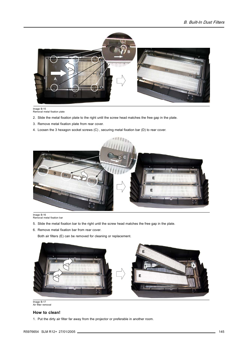 Barco SLM R12+ User Manual | Page 149 / 159