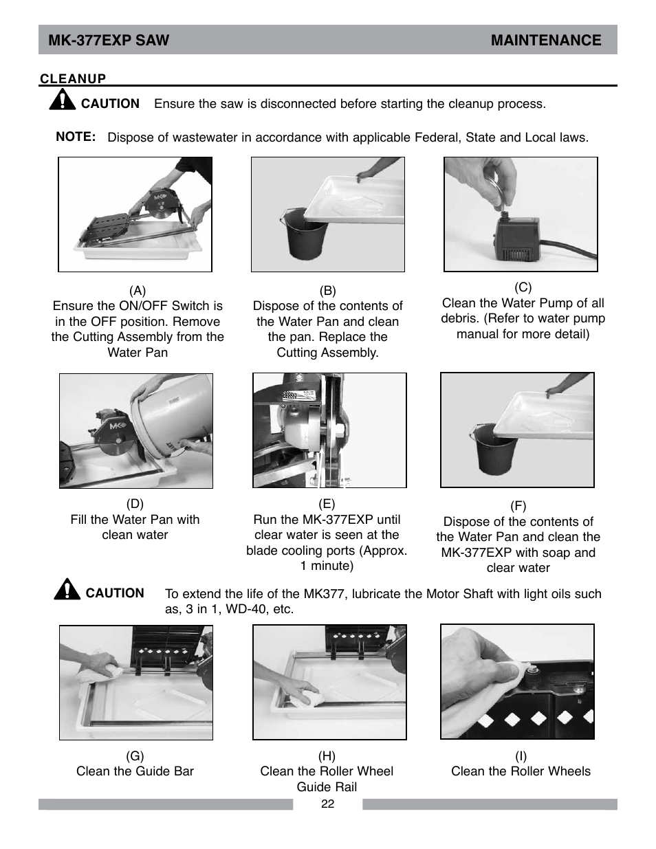 MK Diamond MK-377EXP User Manual | Page 22 / 40