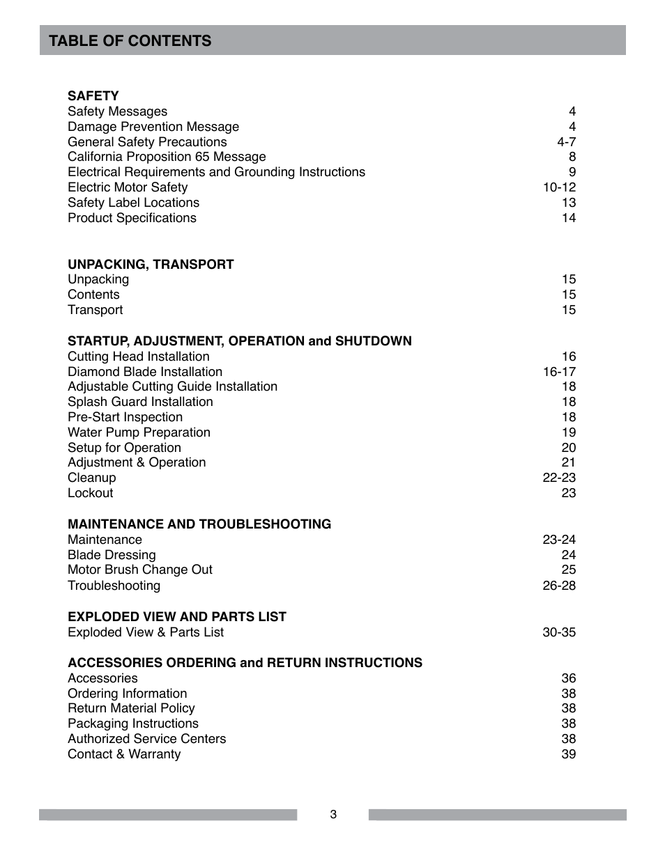 MK Diamond MK-377EXP User Manual | Page 3 / 40