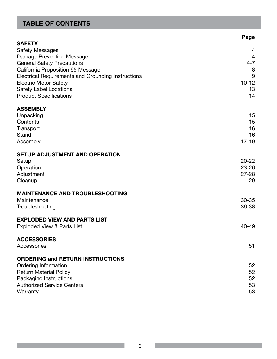 MK Diamond MK-101 User Manual | Page 3 / 56