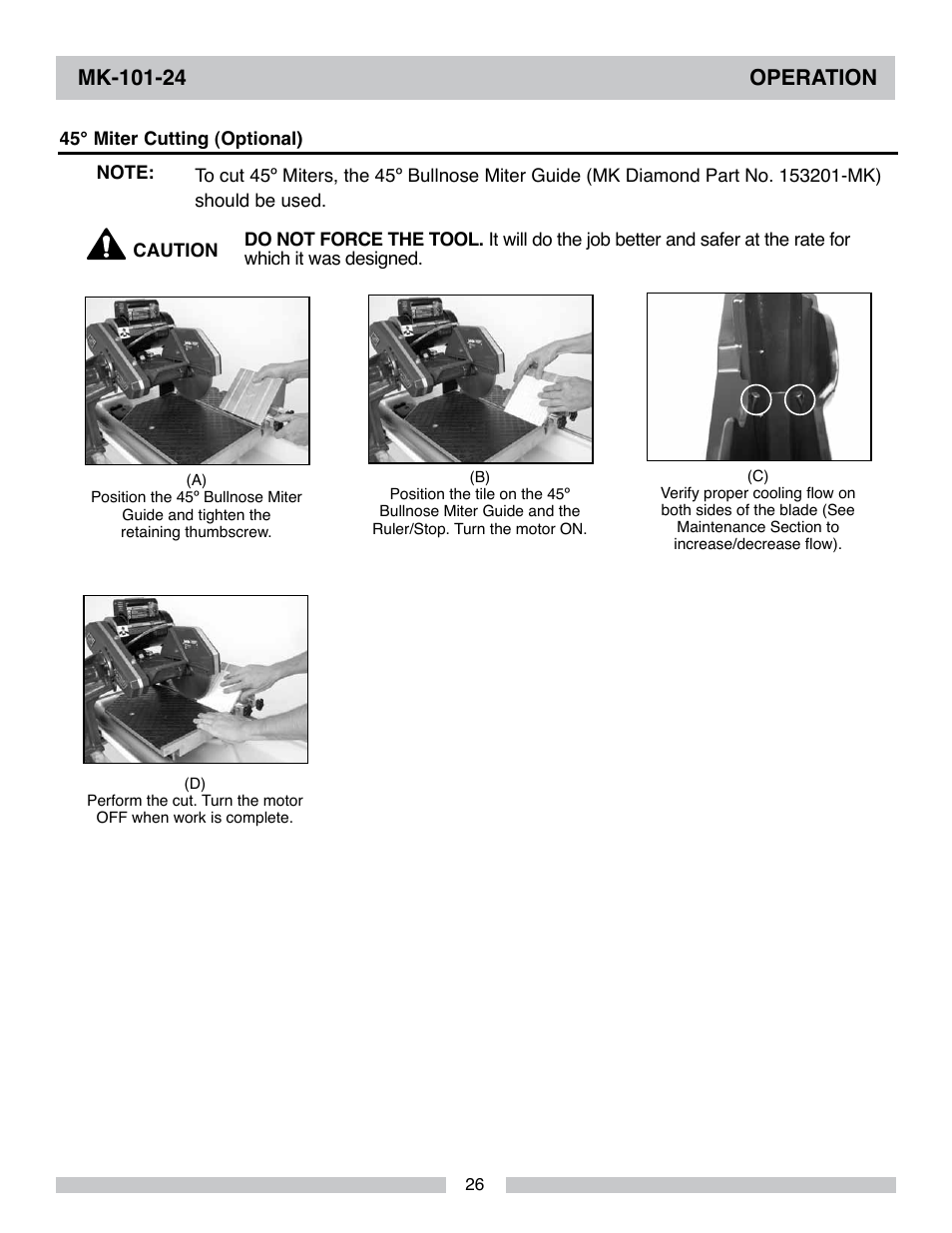 MK Diamond MK-101-24 User Manual | Page 26 / 56