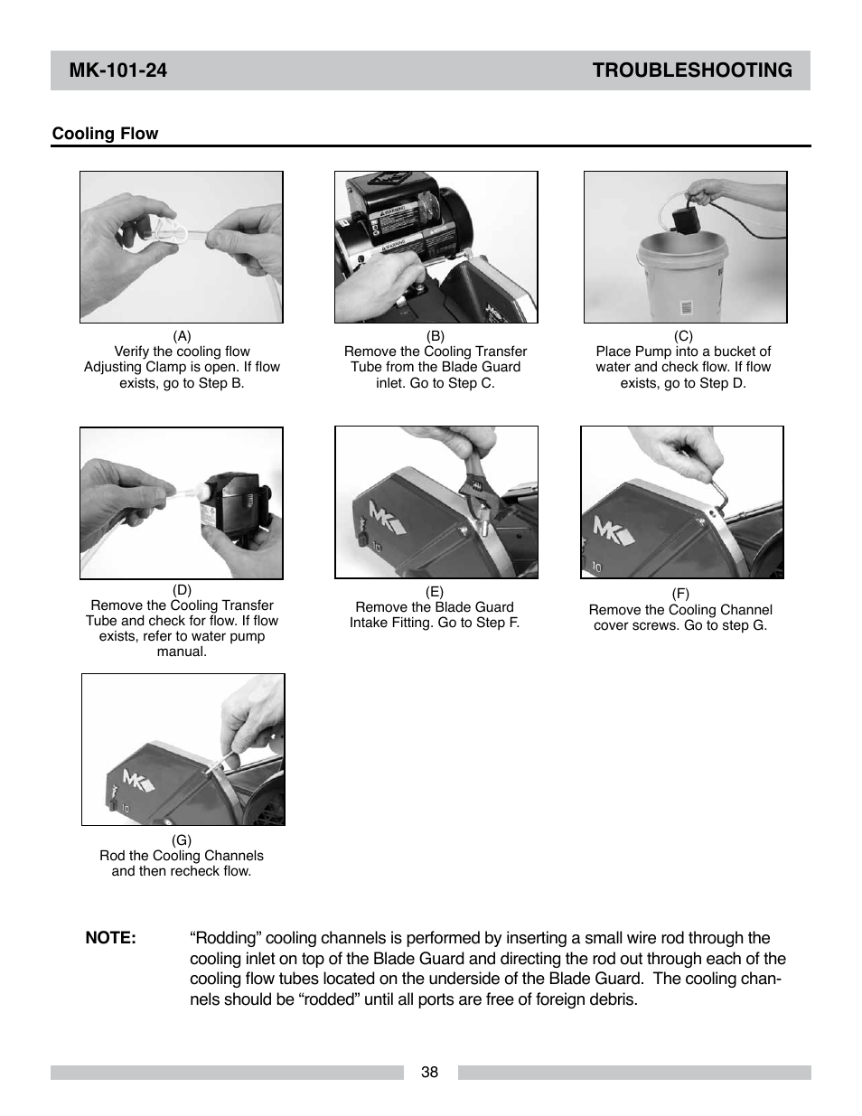 MK Diamond MK-101-24 User Manual | Page 38 / 56