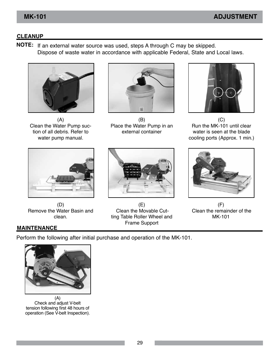 MK Diamond MK-101 Lowes User Manual | Page 29 / 52