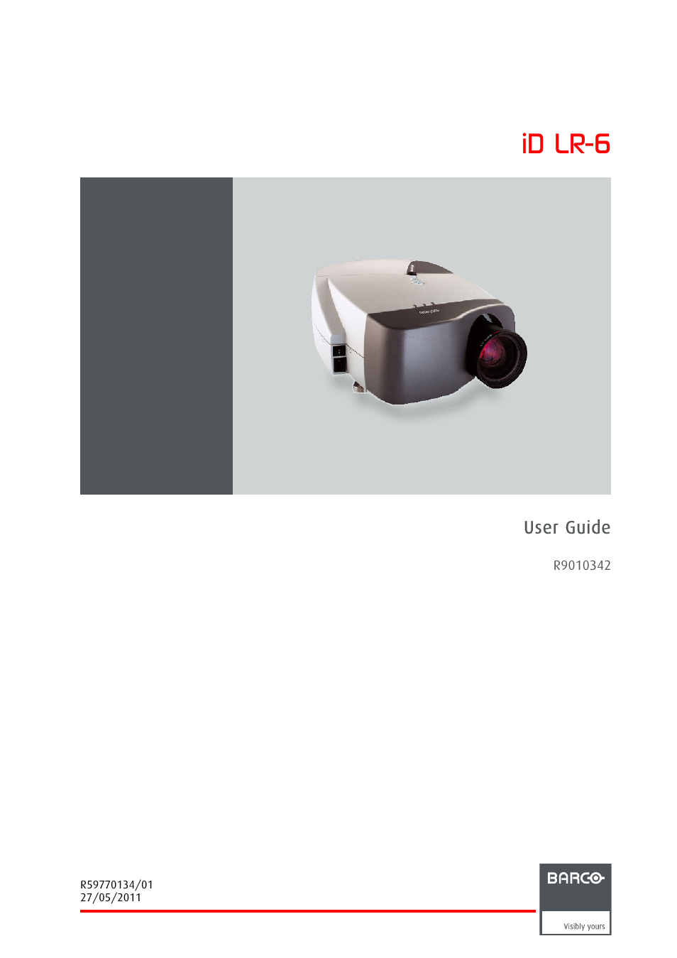 Barco ID LR-6 R9010342 User Manual | 135 pages