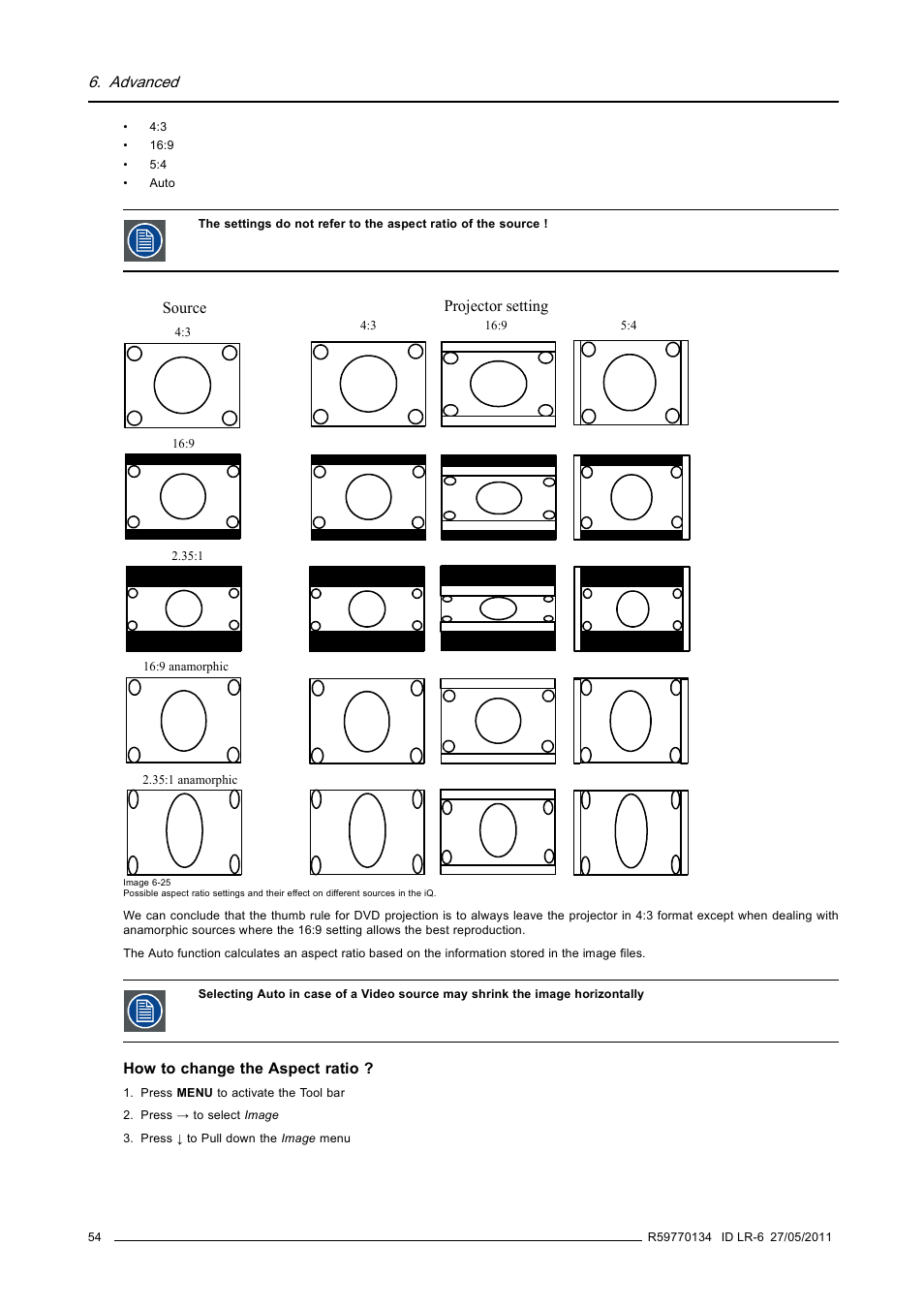 Barco ID LR-6 R9010342 User Manual | Page 58 / 135