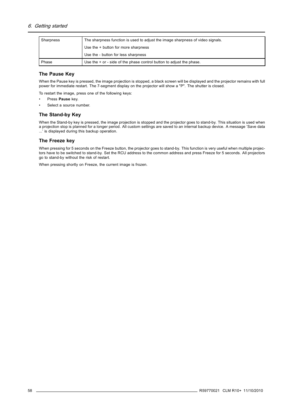 Barco CLM R10+ User Manual | Page 62 / 229