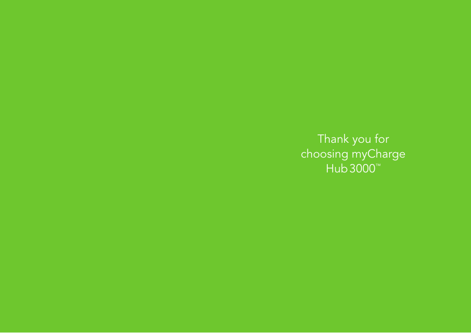 myCharge Hub 3000 RFAM-0503 User Manual | Page 2 / 8