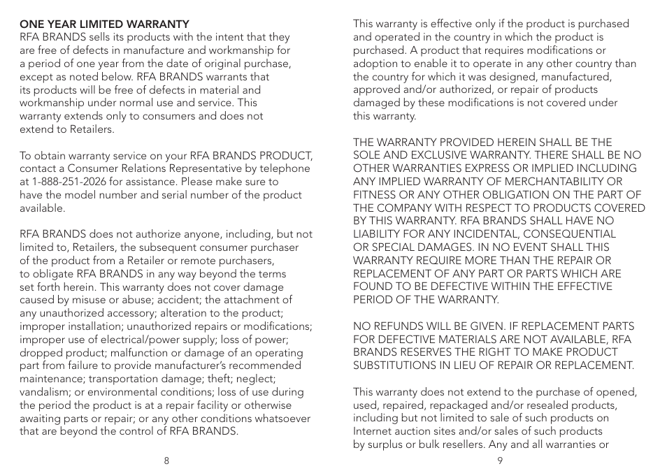 myCharge Hub 9000 RFAM-0234 User Manual | Page 5 / 8
