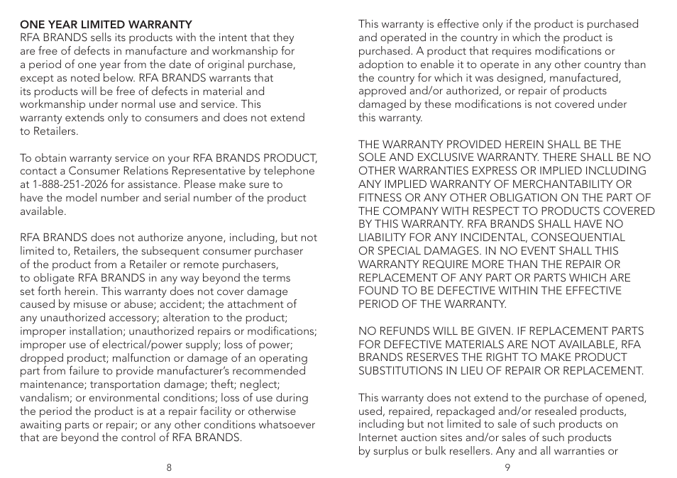 myCharge Jolt 2000D RFAM-0226 User Manual | Page 5 / 8