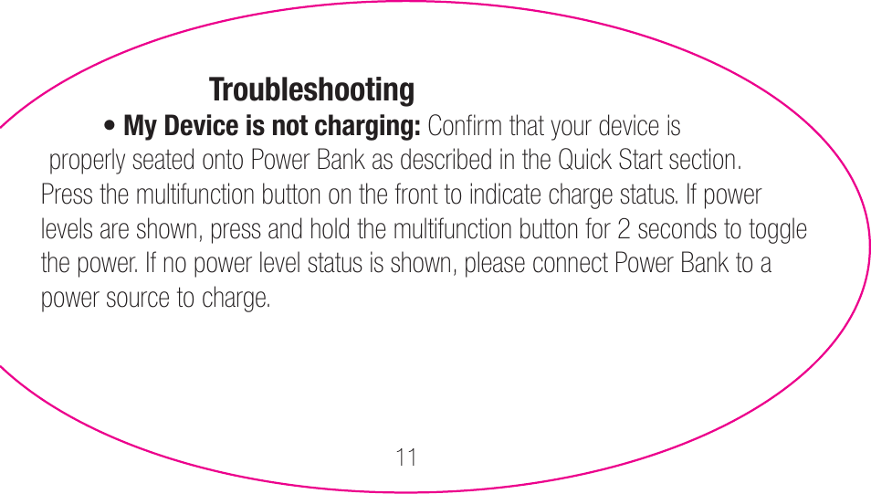 myCharge Portable Power Bank 1200 RFAM-0001 User Manual | Page 11 / 84