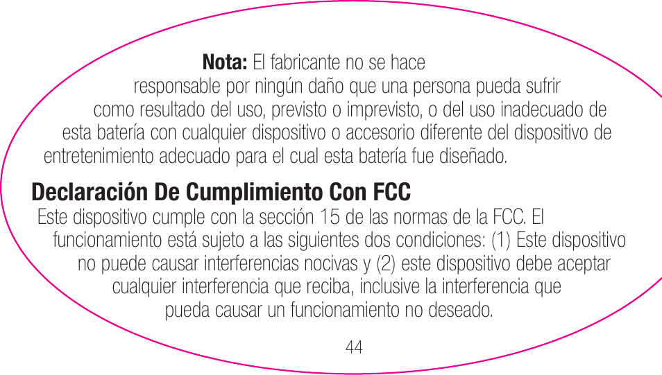 myCharge Portable Power Bank 1200 RFAM-0001 User Manual | Page 44 / 84