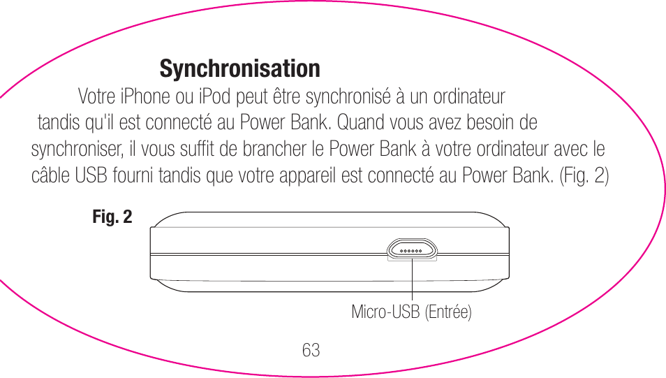 myCharge Portable Power Bank 1200 RFAM-0001 User Manual | Page 63 / 84