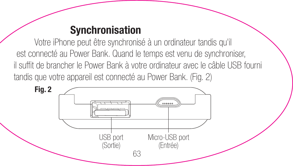 myCharge Portable Power Bank 2000 RFAM-0003 User Manual | Page 63 / 84