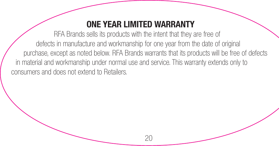 myCharge Portable Power Bank 3000 RFAM-0006 User Manual | Page 20 / 80