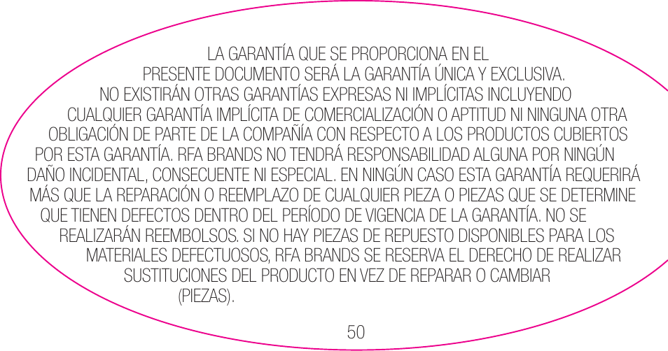 myCharge Portable Power Bank 3000 RFAM-0006 User Manual | Page 50 / 80