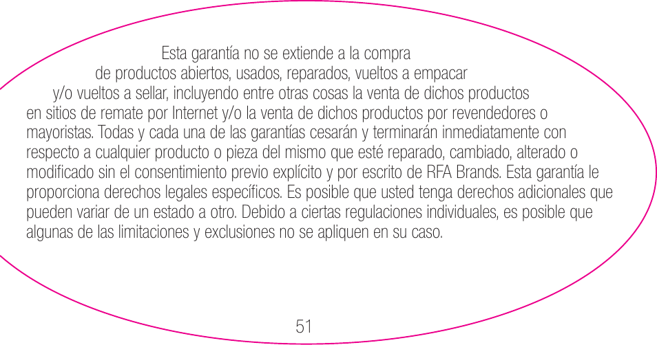 myCharge Portable Power Bank 3000 RFAM-0006 User Manual | Page 51 / 80