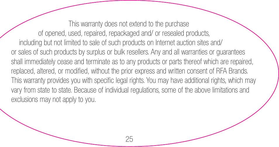 myCharge Portable Power Bank 6000 RFAM-0007 User Manual | Page 25 / 80