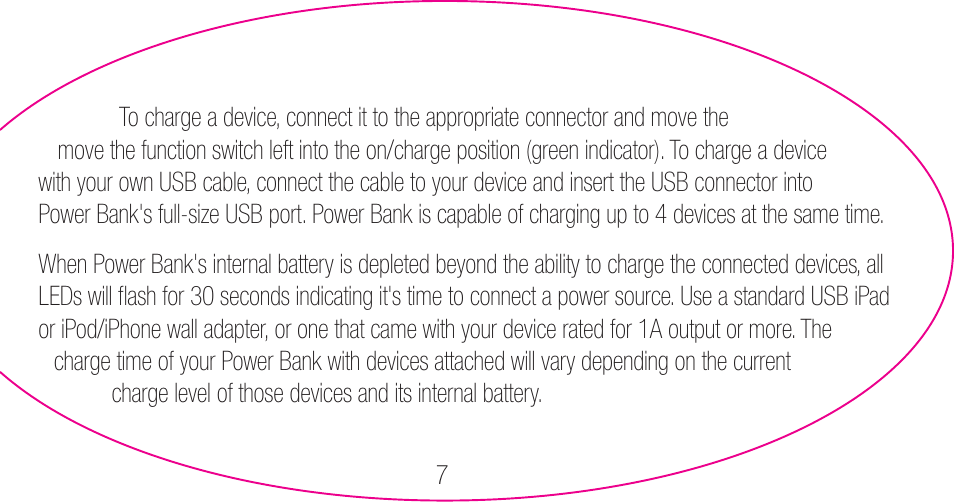 myCharge Portable Power Bank 6000 RFAM-0007 User Manual | Page 7 / 80