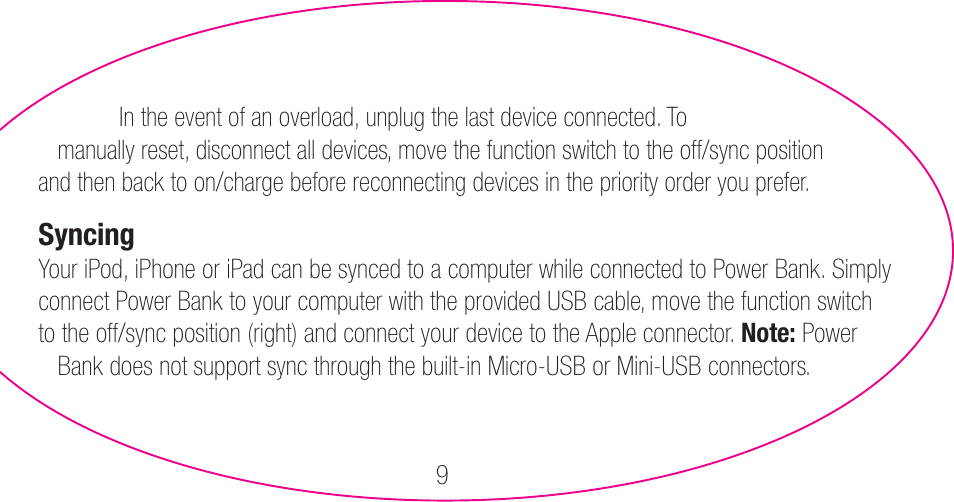 myCharge Portable Power Bank 6000 RFAM-0007 User Manual | Page 9 / 80