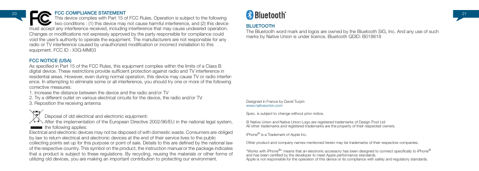 Native Union Curve Bluetooth User Manual | Page 12 / 103