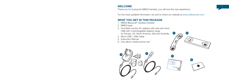 Native Union Curve Bluetooth User Manual | Page 2 / 103