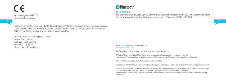 Native Union Curve Bluetooth User Manual | Page 32 / 103