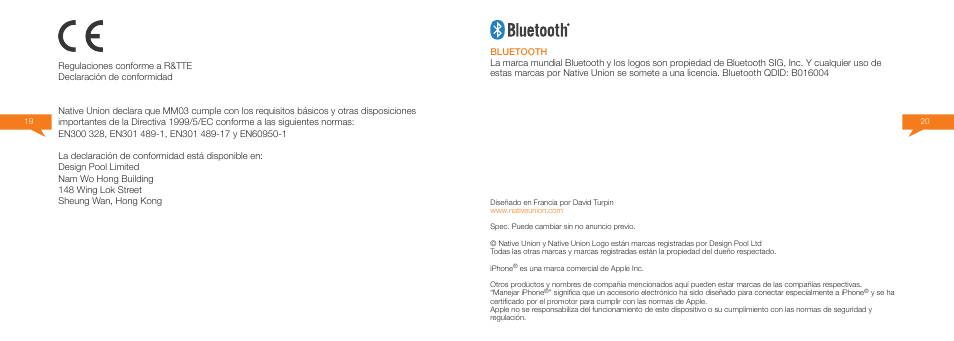 Native Union Curve Bluetooth User Manual | Page 42 / 103