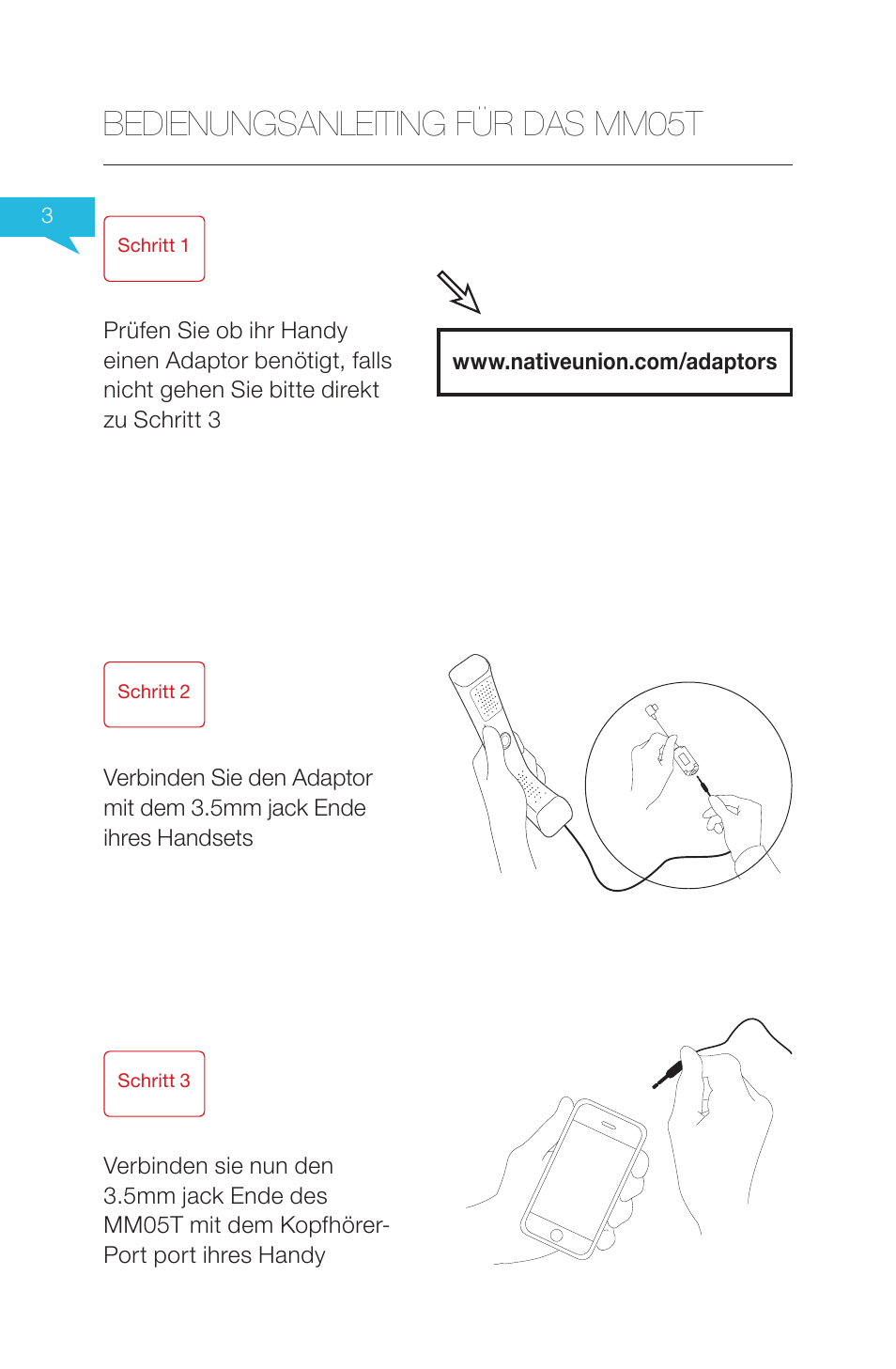 Bedienungsanleiting für das mm05t | Native Union Solo Traveller User Manual | Page 14 / 40