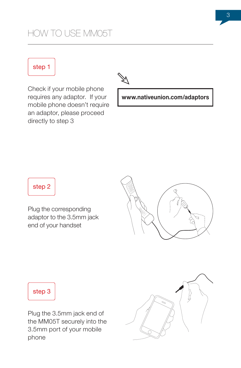 5how to use mm05t | Native Union Solo Traveller User Manual | Page 5 / 40