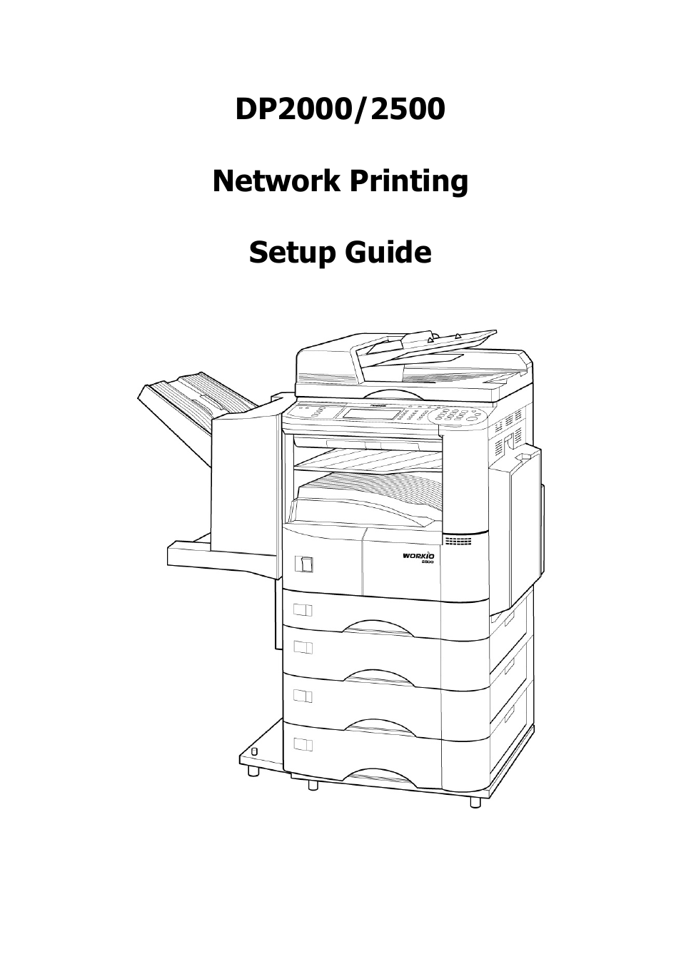 Panasonic DP2000 User Manual | 44 pages