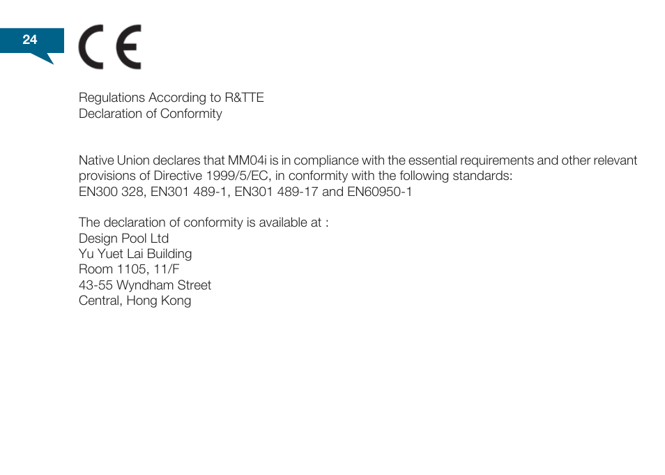 Native Union Honeycomb User Manual | Page 25 / 28