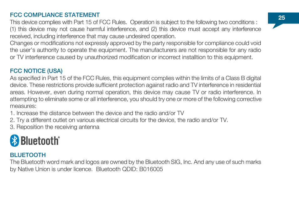Native Union Honeycomb User Manual | Page 26 / 28