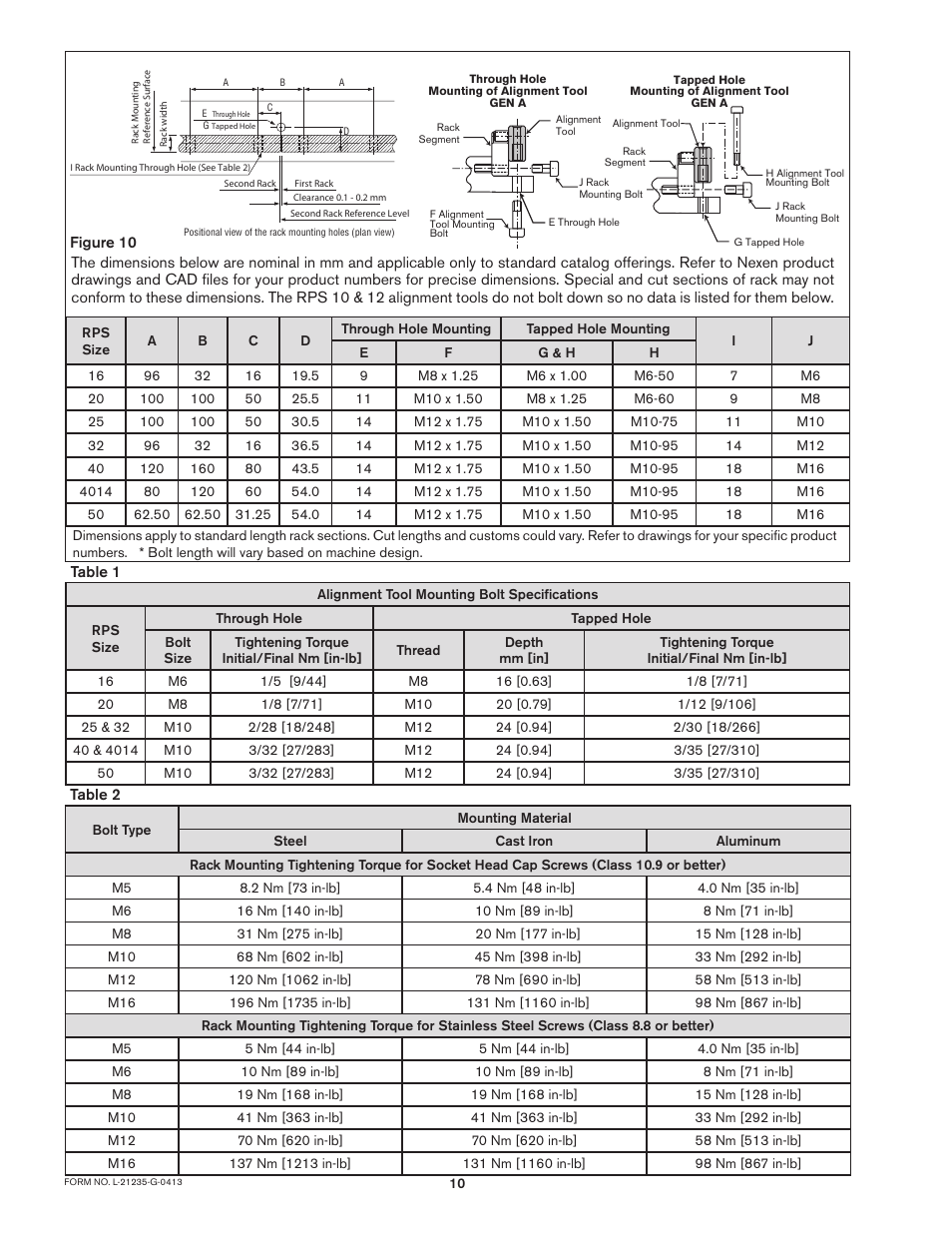 Nexen RPG25A-GE486T 966740 User Manual | Page 10 / 18