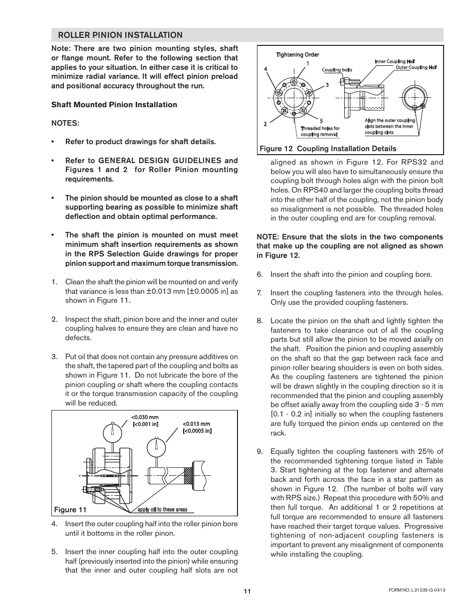 Nexen RPG25A-GE486T 966740 User Manual | Page 11 / 18