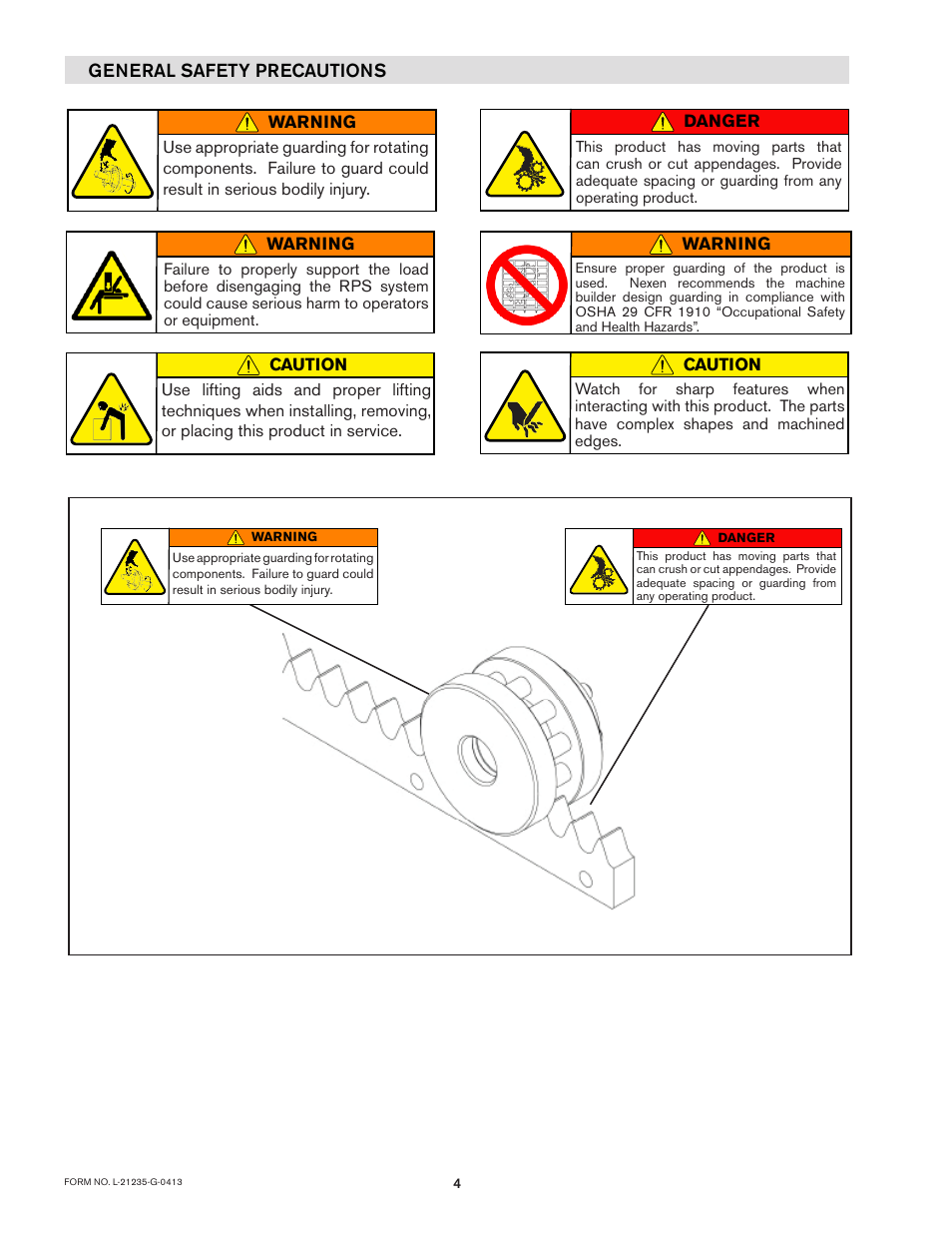 Nexen RPG25A-GE486T 966740 User Manual | Page 4 / 18