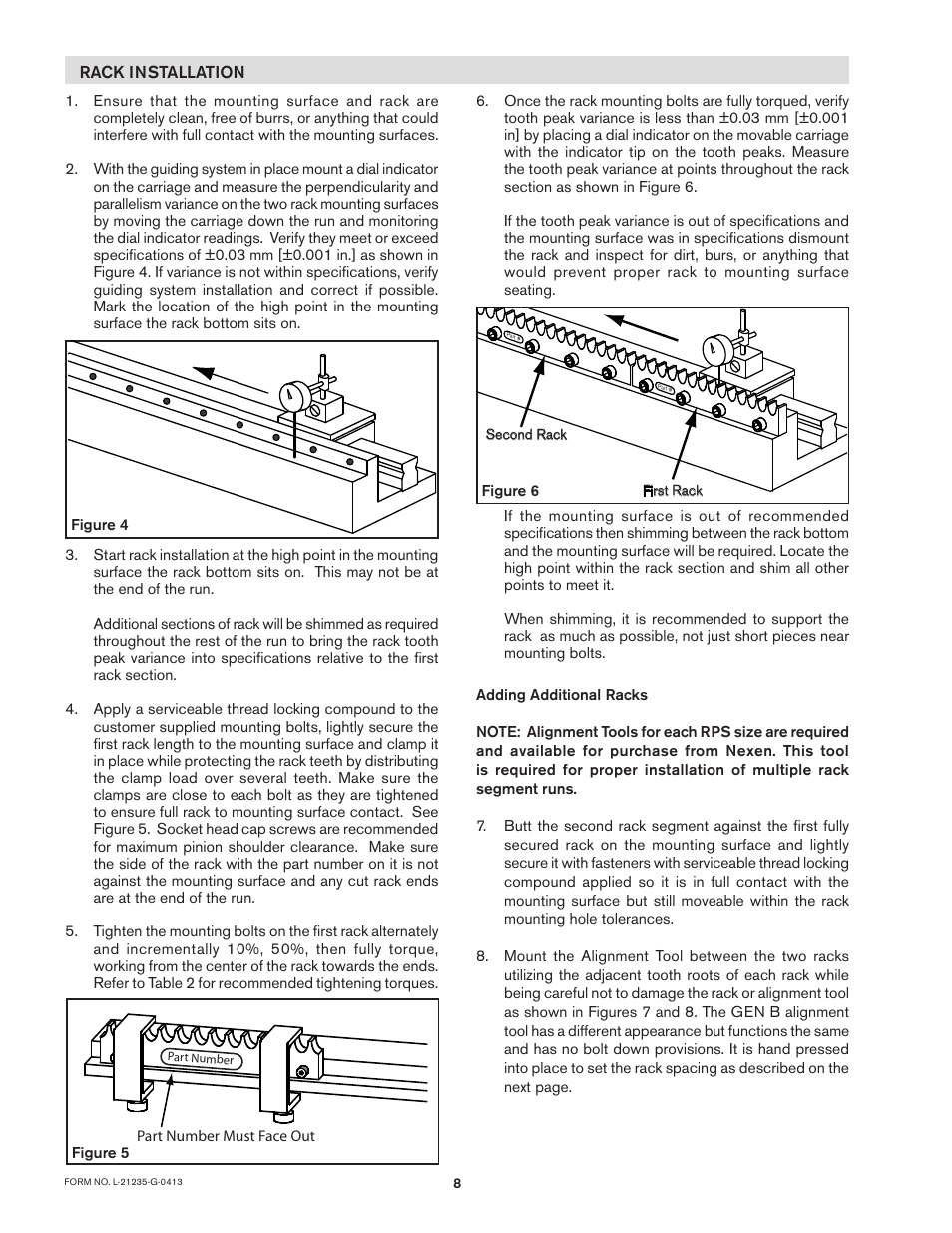 Nexen RPG25A-GE486T 966740 User Manual | Page 8 / 18