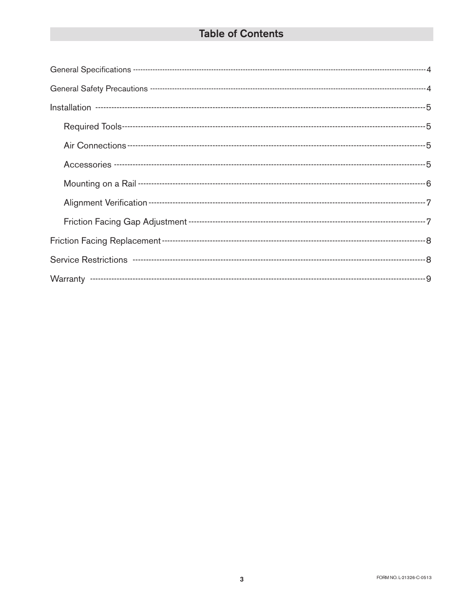 Nexen RB45B 968192 User Manual | Page 3 / 9