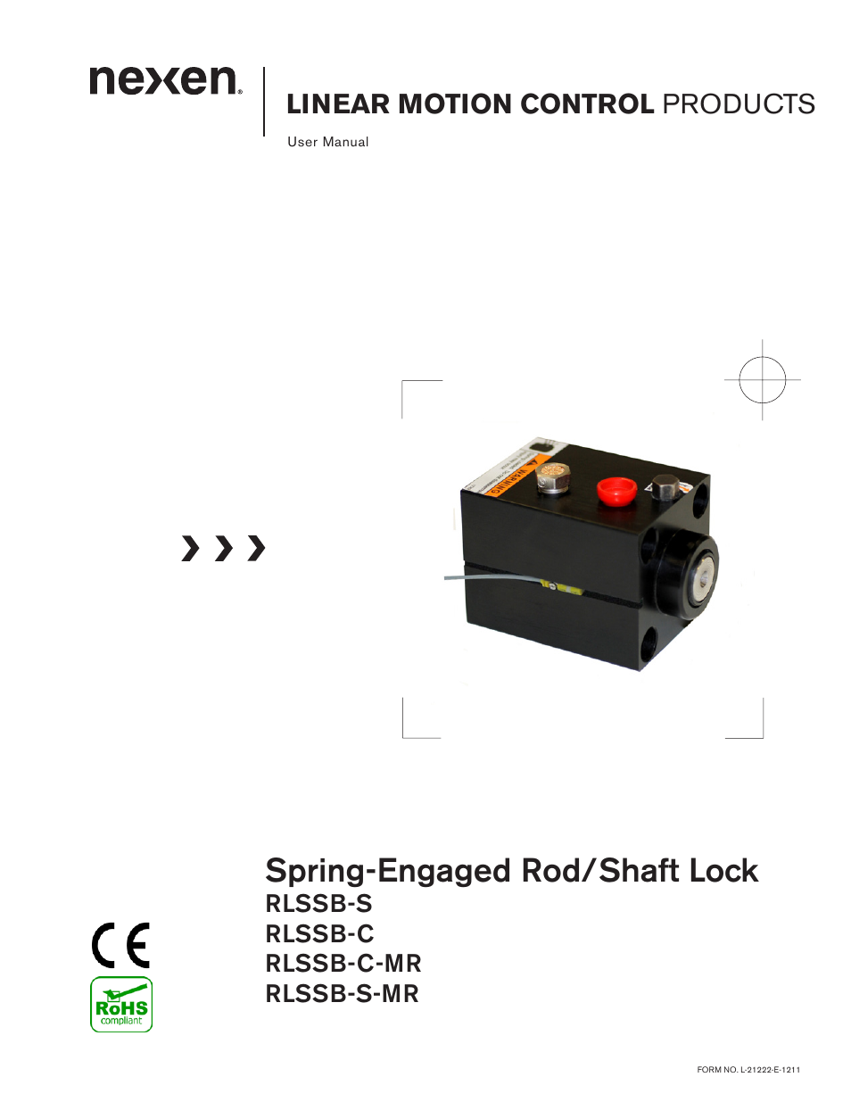 Nexen Rod Locks 966195 User Manual | 10 pages